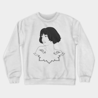 Tattooed women Crewneck Sweatshirt